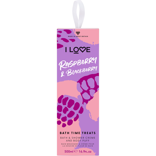 I Love... Original Bath Time Treat Raspberry & Blackberry 500 ml