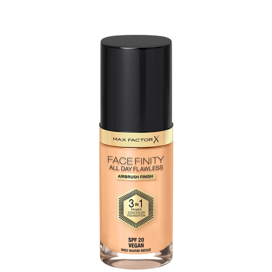 Max Factor Facefinity All Day Flawless Foundation 30ml (Various Shades) - Warm Beige