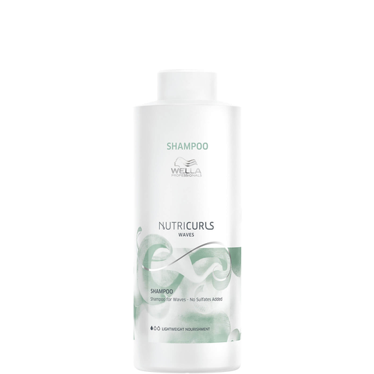 Wella Professionals Nutricurls Shampoo for Waves 1000ml