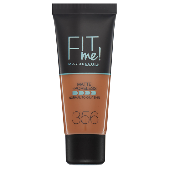 Maybelline Fit Me! Matte & Poreless Foundation 30 ml (olika nyanser) - 356 Warm Coconut