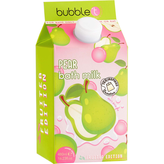 BubbleT Fruitea Pear Bath Milk 480 ml