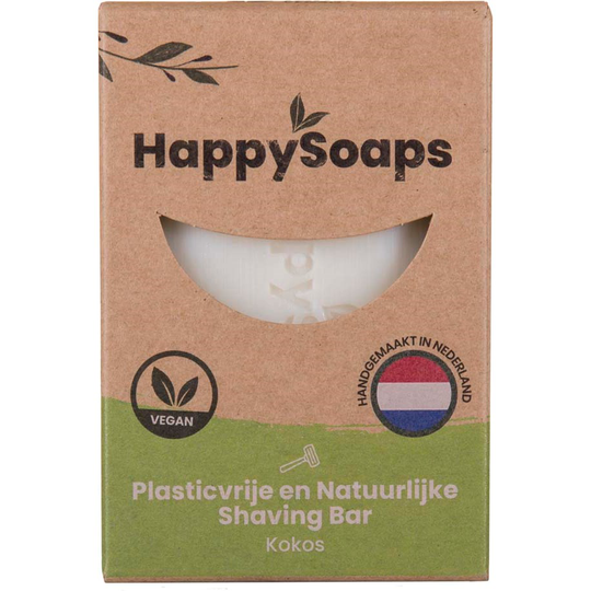 HappySoaps Shaving Bar Coconut