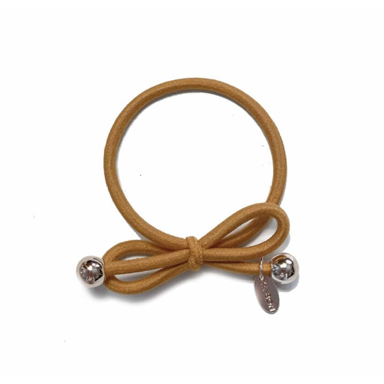 Ia Bon Hair Tie Gold Bead Gold