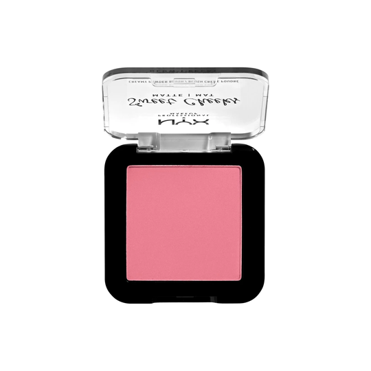 Sweet Cheeks Creamy Matte Powder Blush Rose & Play
