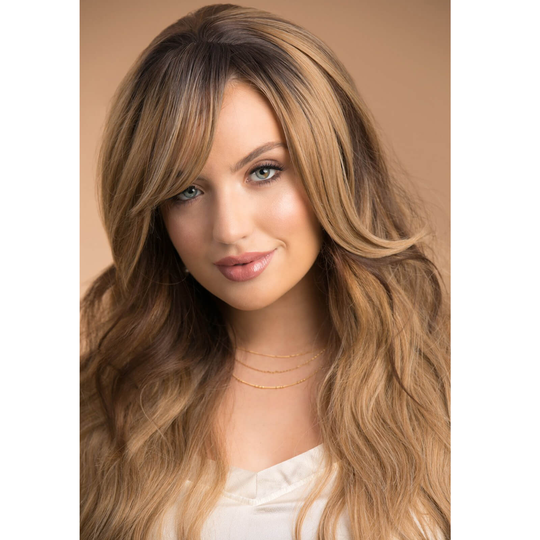 Easilocks x Jordyn Woods Fringe - Medium Brown Ombre