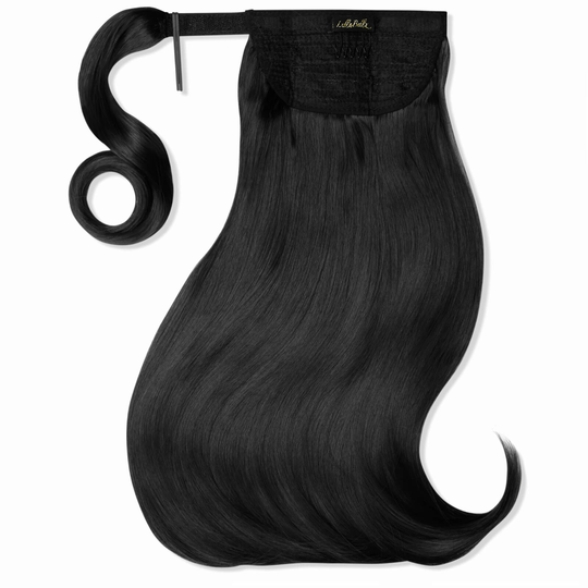 LullaBellz Mini Grande 18 90S Bounce Wraparound Pony (Various Shades) - Natural Black