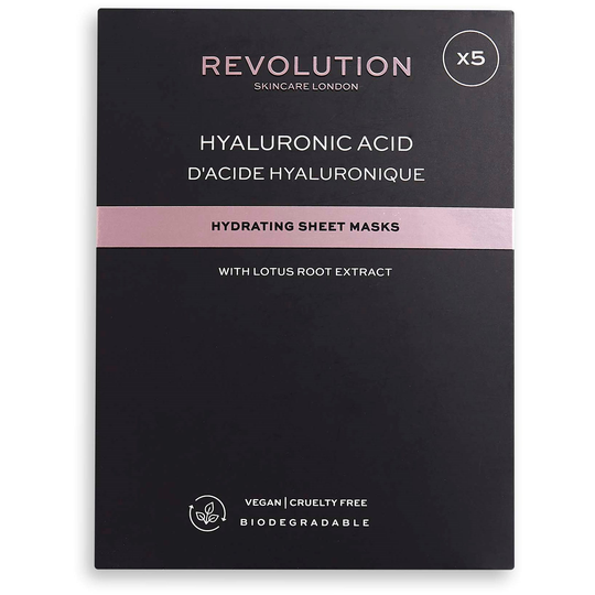 Revolution Skincare Biodegradable Hydrating Hyaluronic Acid Sheet Mask