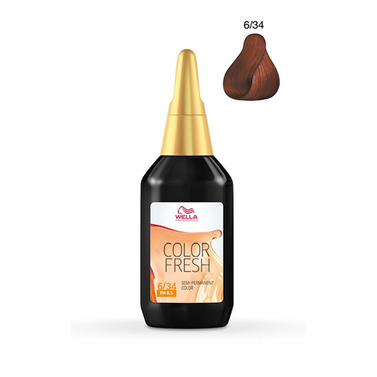Wella Professionals Color Fresh Wella Dark Blonde Gold Red 6/34
