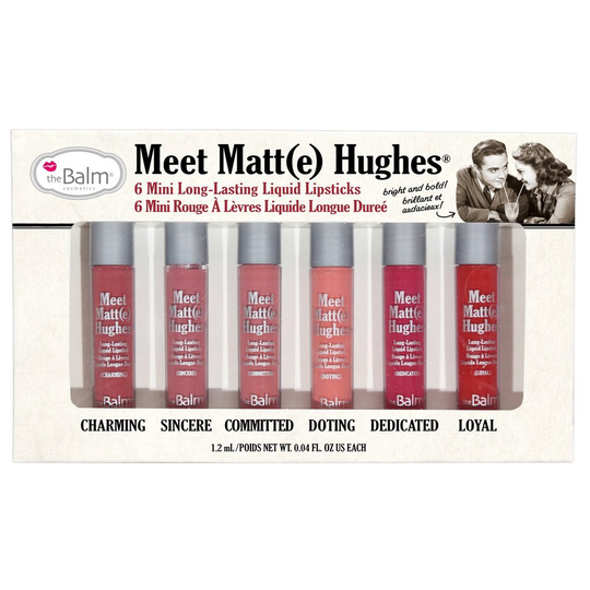the Balm Meet Matt(e) Hughes of 6 mini Set