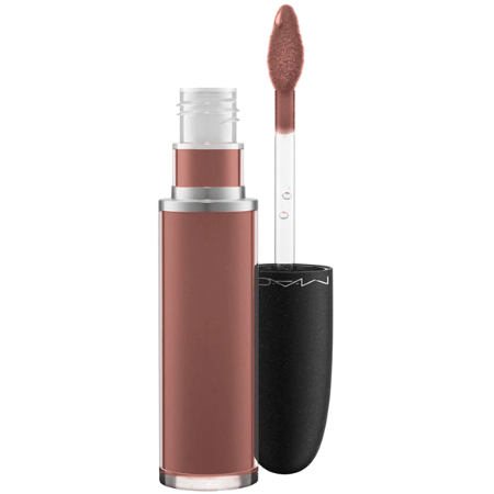 MAC Retro Matta Flytande Läppfärg - Toppad Med Brandy