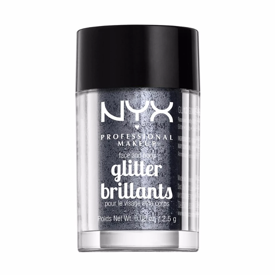 Face & Body Glitter Gunmetal