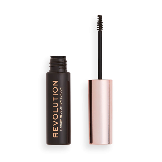 Makeup Revolution Brow Gel 6g (Various Shades) - Dark Brown