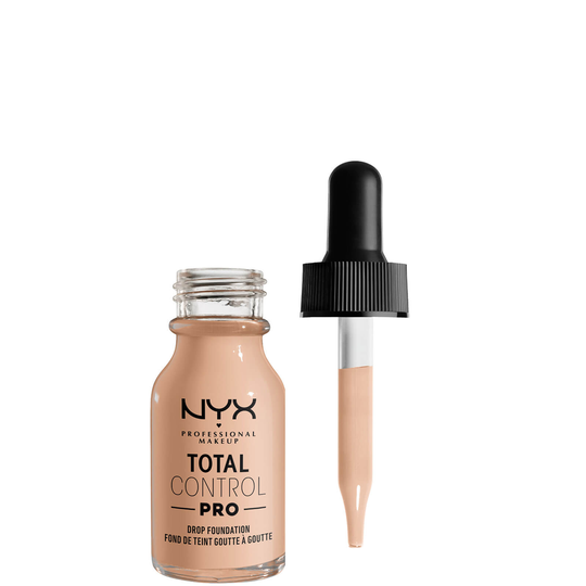 NYX Professional Makeup Total Control Pro Drop Controllable Coverage Foundation 13ml (Various Shades) - Light