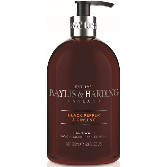 Baylis & Harding Signature Men's Black Pepper & Ginseng Hand Wash 500
