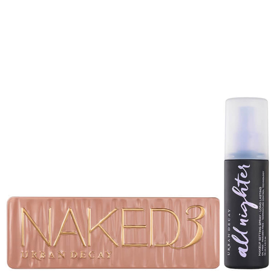 Urban Decay Naked 3 Palette & Setting Spray Bundle