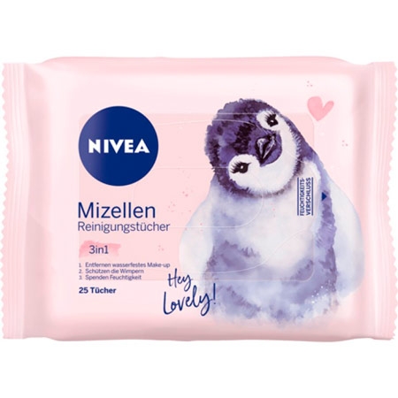 Nivea 3in1 Micellar Våtservetter - 25 st