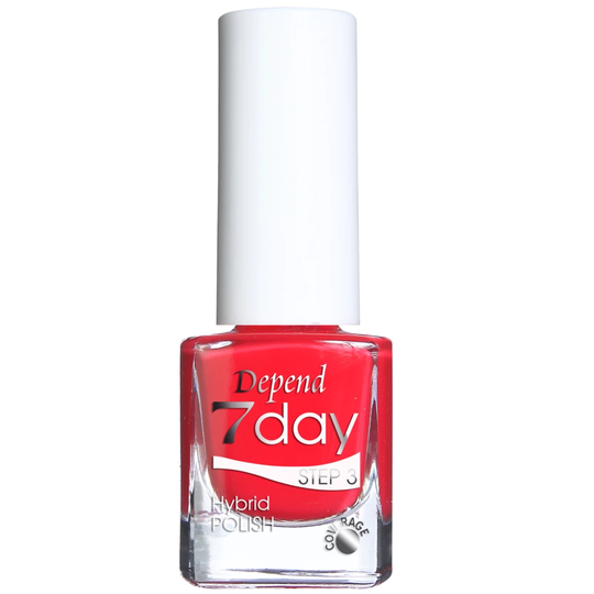 7 Day Hybrid Nail Polish 7115 Dramatic Camelia