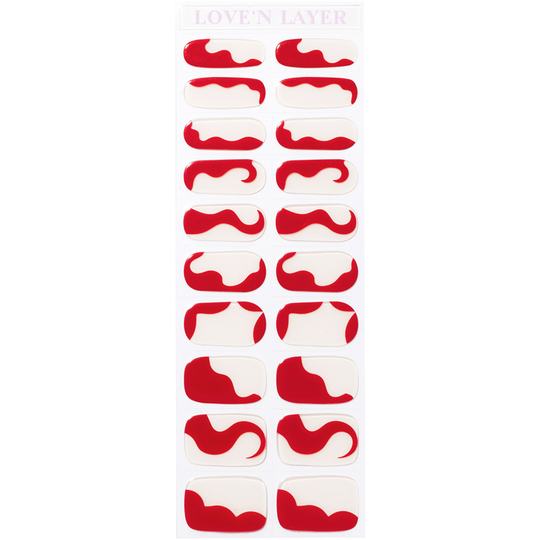 Love'n Layer Abstraction Layers Grape Red