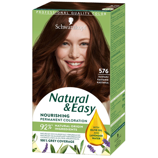 Schwarzkopf Natural & Easy Hair Color 576 Kastanj