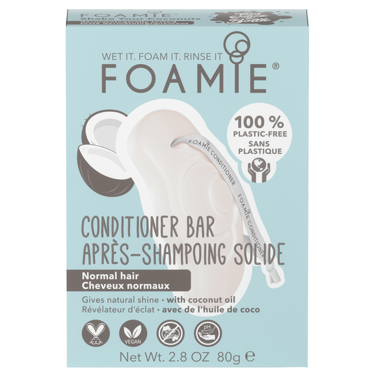 Foamie Conditioner Bar Shake Your Coconuts (for normal hair) 80 g