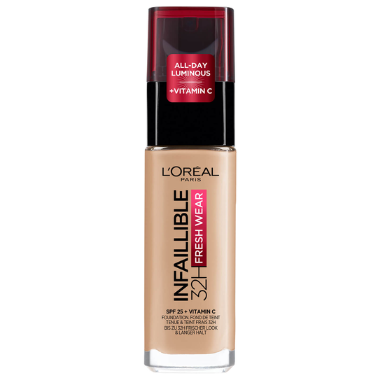 L'Oréal Paris Infallible 24hr Freshwear Liquid Foundation (Various Shades) - 145 Beige Rose