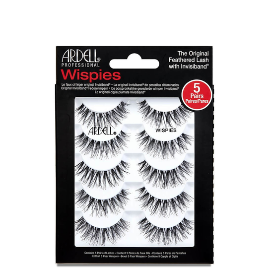 Ardell Multipack Wispies False Eyelashes (5-pack) - Black