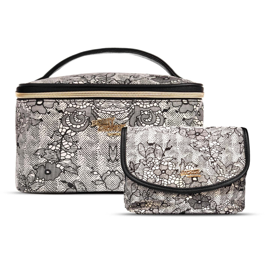 Gillian Jones Secrets 2-Piece Set Beautybox And Makeup Purse