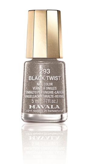 Mini Nail Polish - Charming Color's Collection 293 Black Twist