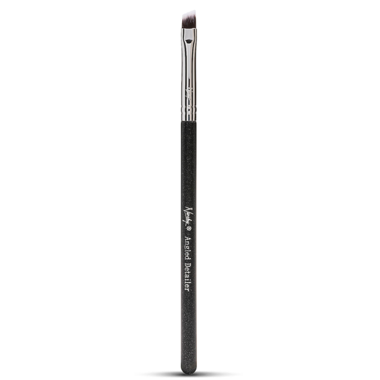 Nanshy vinklad detaljborste - Onyx Black