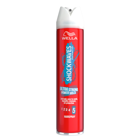 Wella Styling Wella Shockwaves Ultra Strong Hold Hair Spray 250 ml