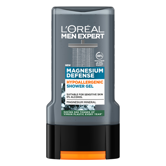 Loreal Paris Men Expert Shower Gel Magnesium Defence Hypoallergenic S