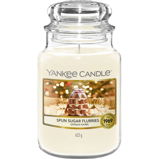 Yankee Candle Spun Sugar Flurries Large