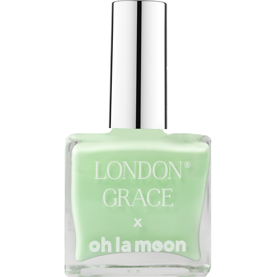 London Grace Drop II Oh La Moon Nail Polish Green Calcite