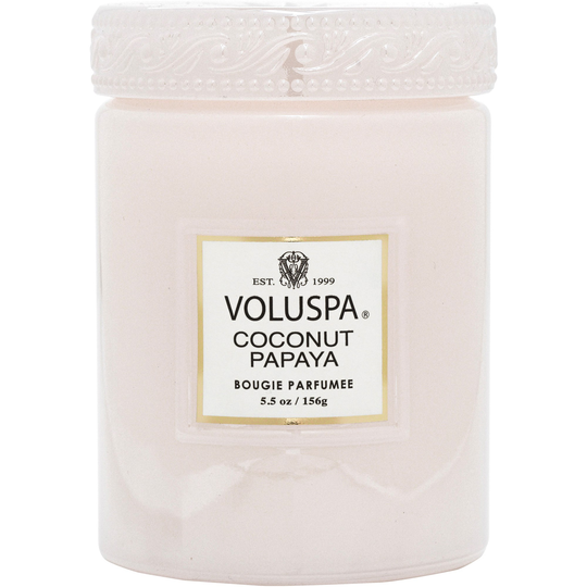 Voluspa Vermeil Small Jar With Lid Coconut Papaya