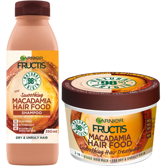 Garnier Fructis Hair Food Macadamia Paket
