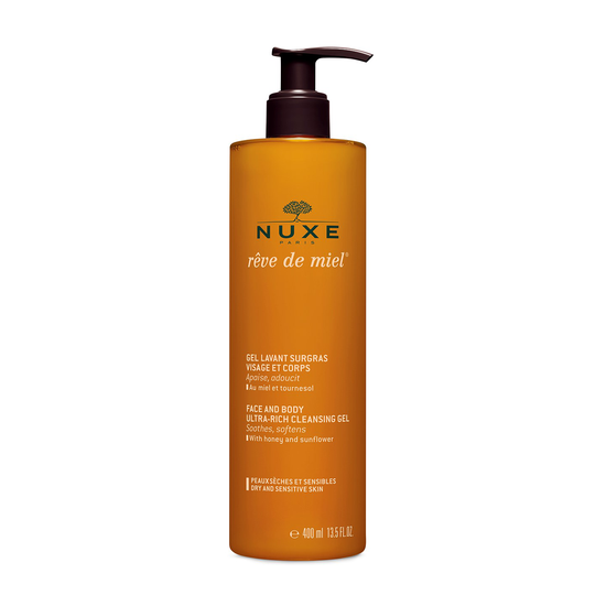 Nuxe Rêve De Miel Face & Body Ultra-Rich Cleansing Gel 400 ml