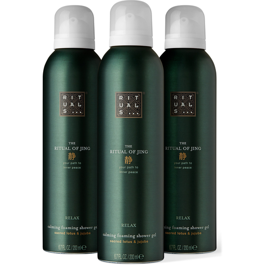Rituals The Ritual of Jing Shower Foam Value Pack 3x200 ml