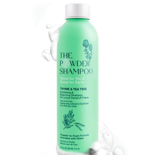 The Powder Shampoo Exfoliating & Balancing Shampoo 100g (Thyme & Tea Tree)