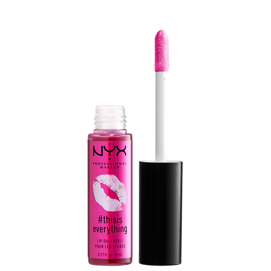 NYX Professional Makeup This is Everything Lip Oil Sheer (Various Shades) - Sheer Berry