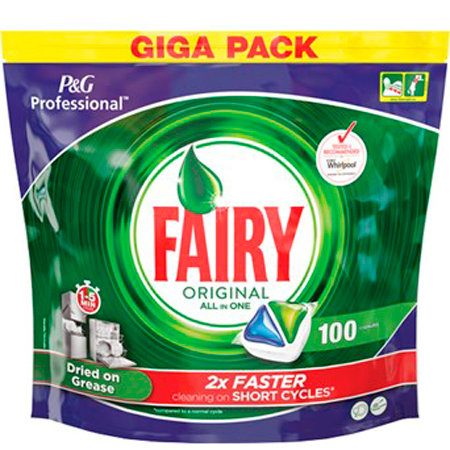 Fairy Original Allt I Ett Diskförluster - 100 PCS