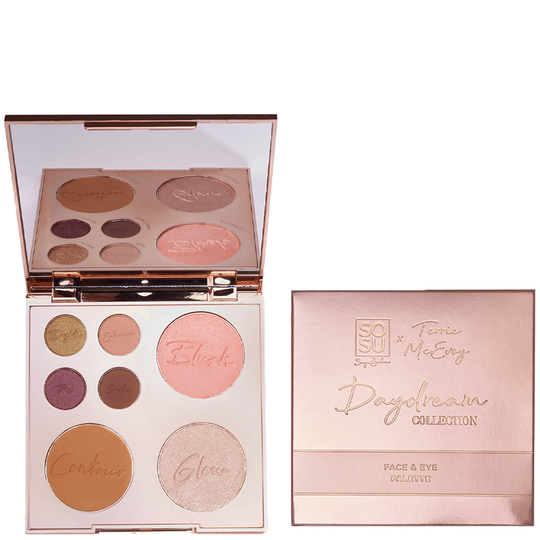 SOSU X Terrie Mcevoy Daydream Face & Eye Palette