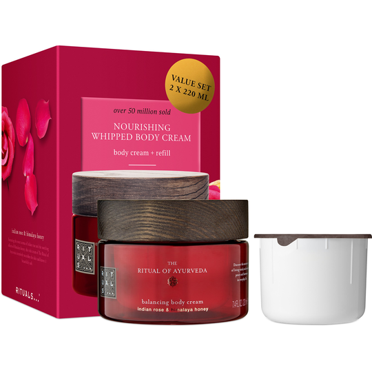 Rituals The Ritual of Ayurveda Body Cream + Refill Pack 2x220 g