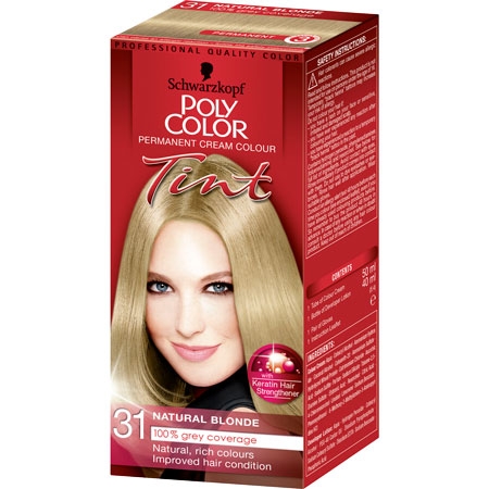 Schwarzkopf Poly Color Tint Hårfärg - 31 Natural Blonde
