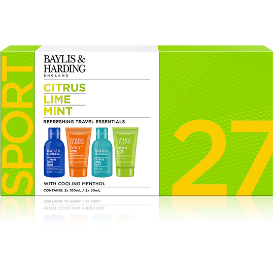 Baylis & Harding Men's Citrus Lime & Mint Face & Body 4 Set