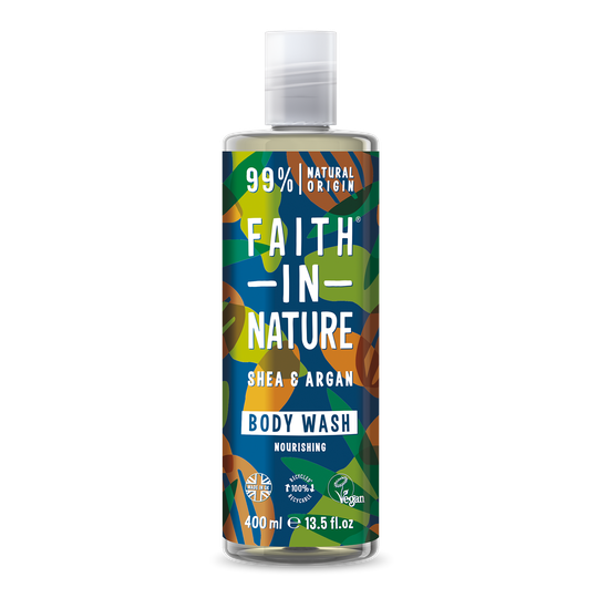 Faith in Nature Body Wash Shea & Argan 400 ml