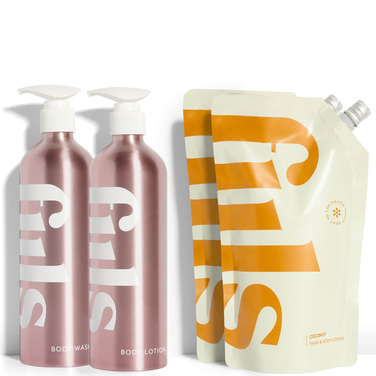 fiils The Coconut Body Duo (Various Options) - Rose Gold