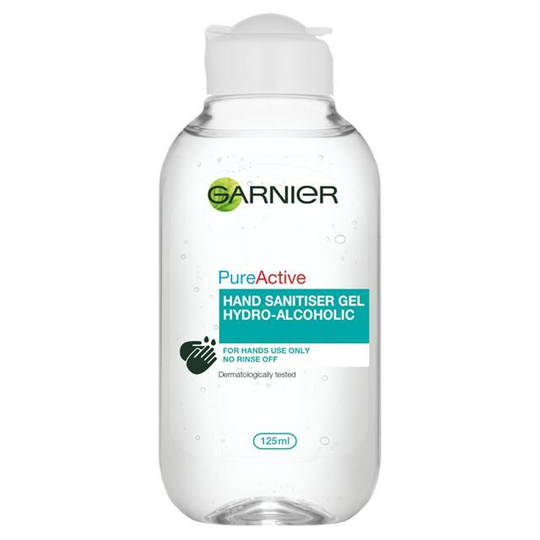 Garnier Pure Active Hand Sanitiser Gel 125 ml