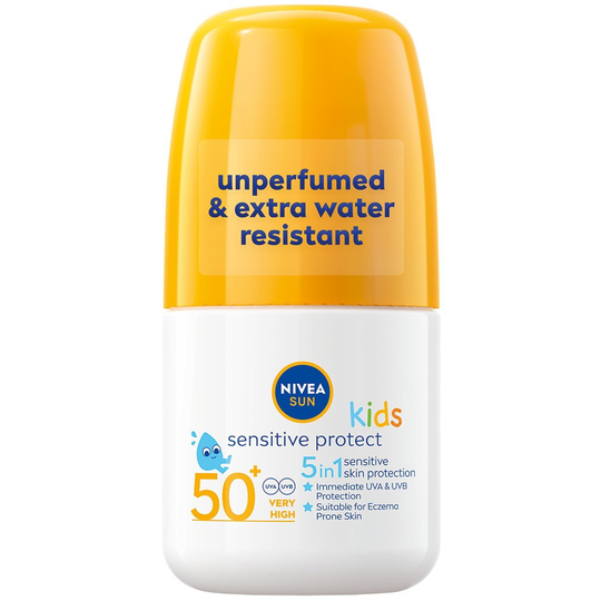 NIVEA Sun Kids Sensitive Sun Roll-On SPF 50+ 50 ml