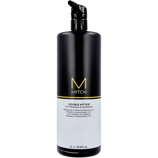 Paul Mitchell Mitch Double Hitter Shampoo & Conditioner 1000 ml