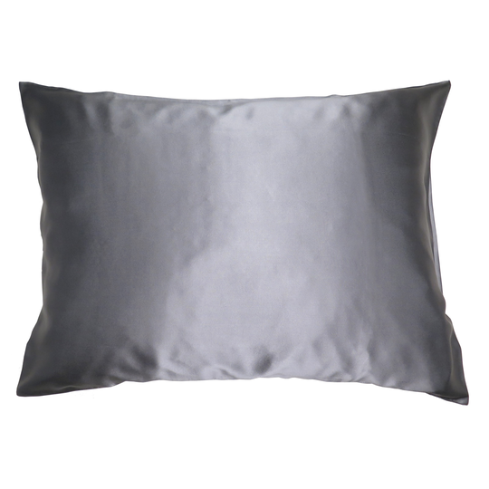 Soft Cloud mulberry silk pillowcase 50 x 70 cm charcoal